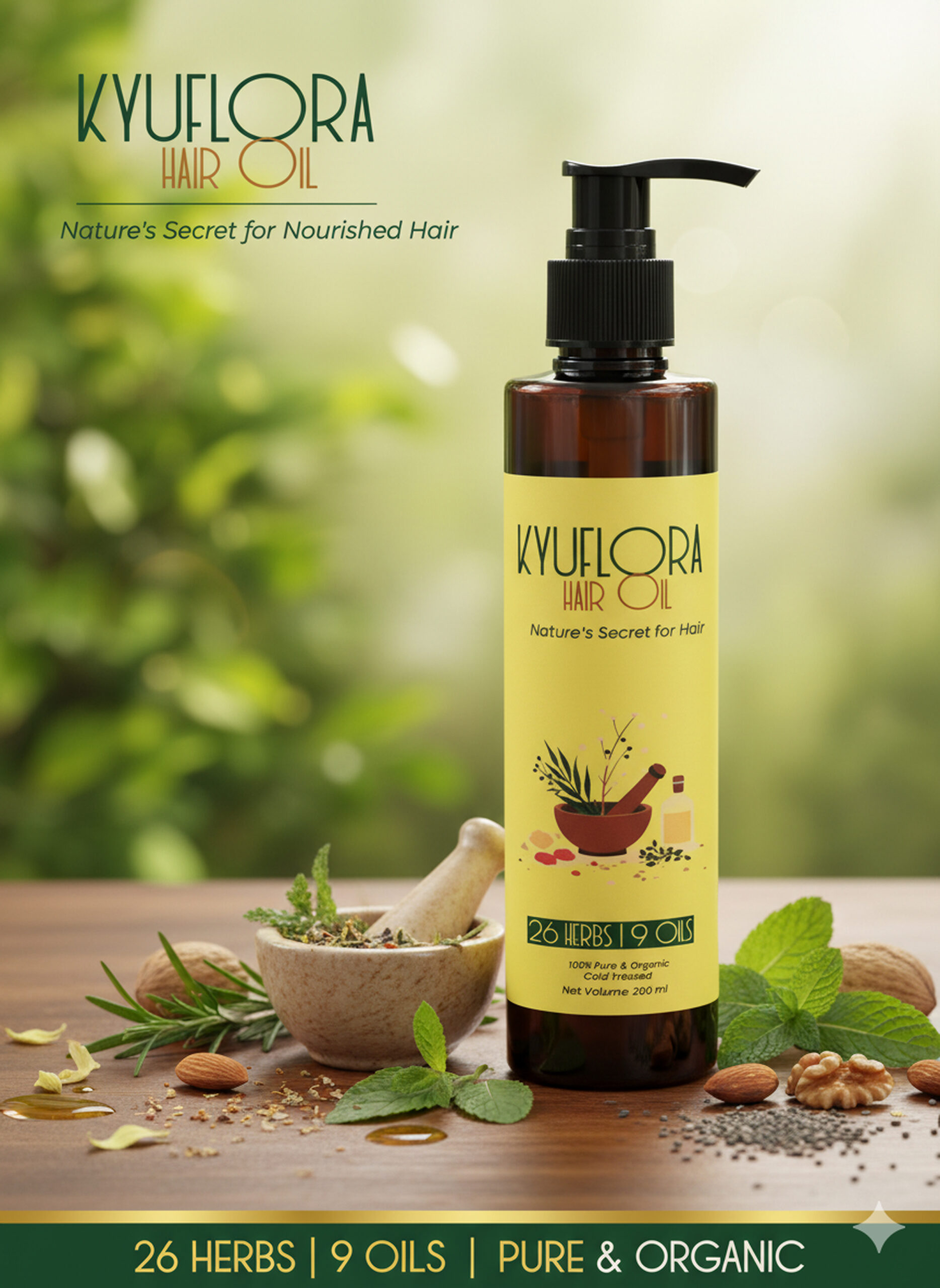 Kyuflora Hair Oil